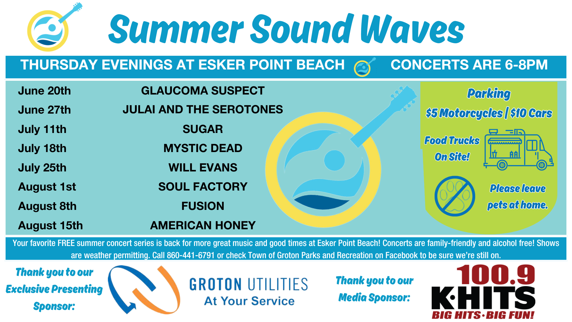 Summer Sound Waves line up