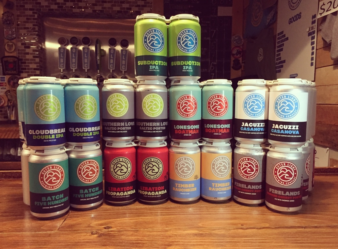 Outer Light Brewing Co beer